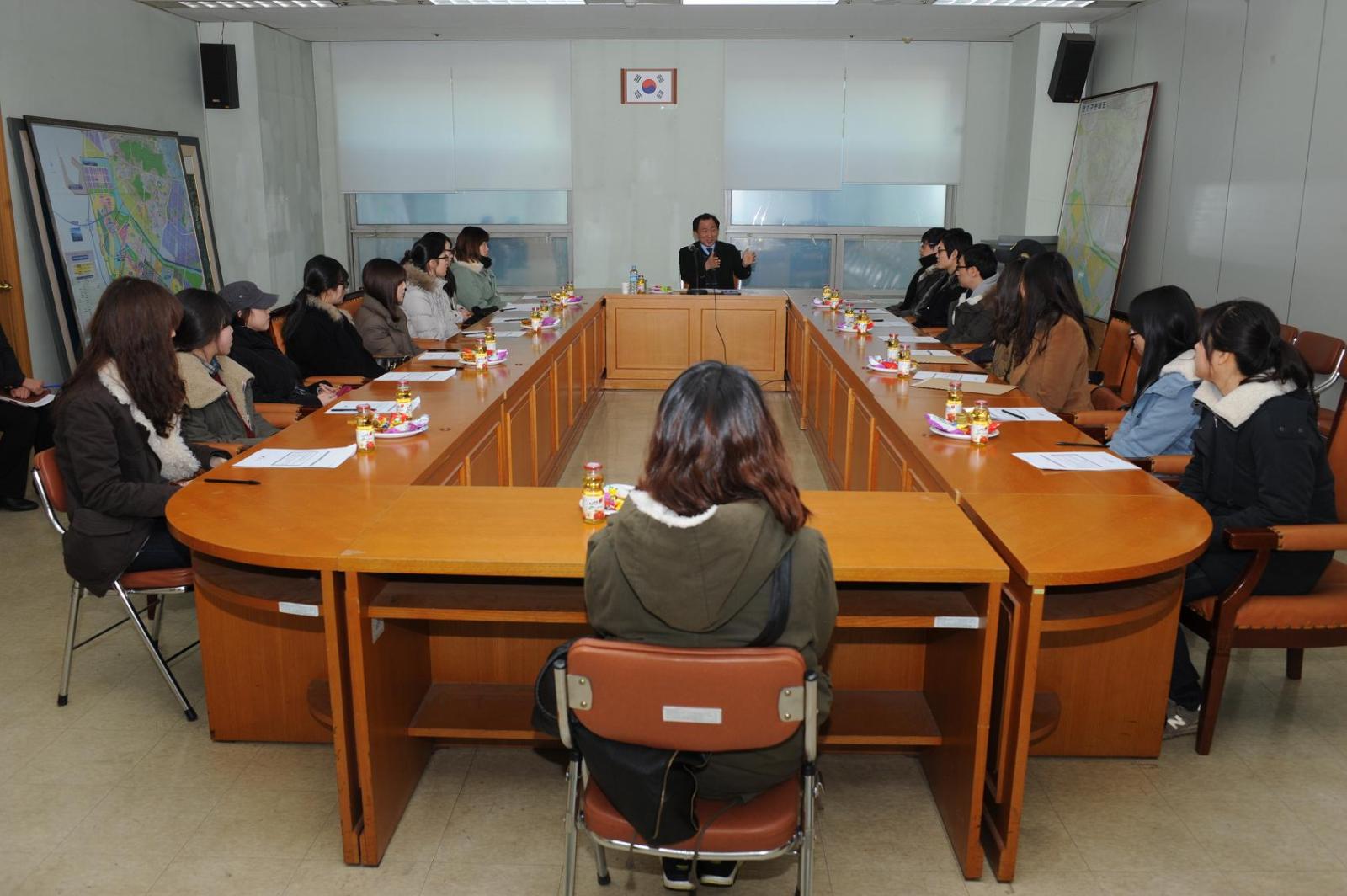 동계 아르바이트 학생과의 간담회의 1번째 이미지