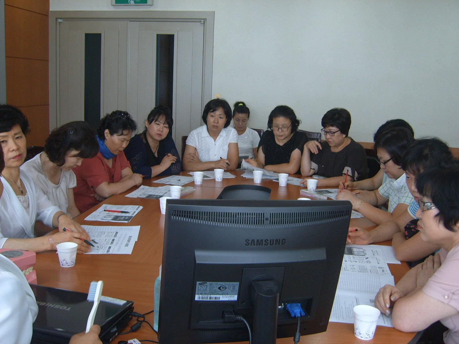 연수구보건소, 노인돌보미 구강관리교실의 1번째 이미지