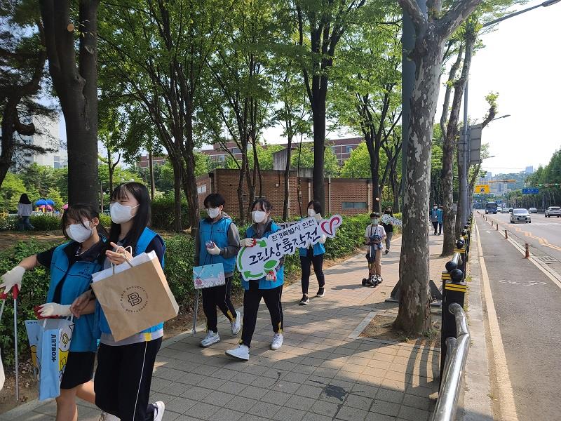 (연수구자원봉사센터) 그린상륙작전-V 환경캠페인-청량중학교 2회기의 2번째 이미지