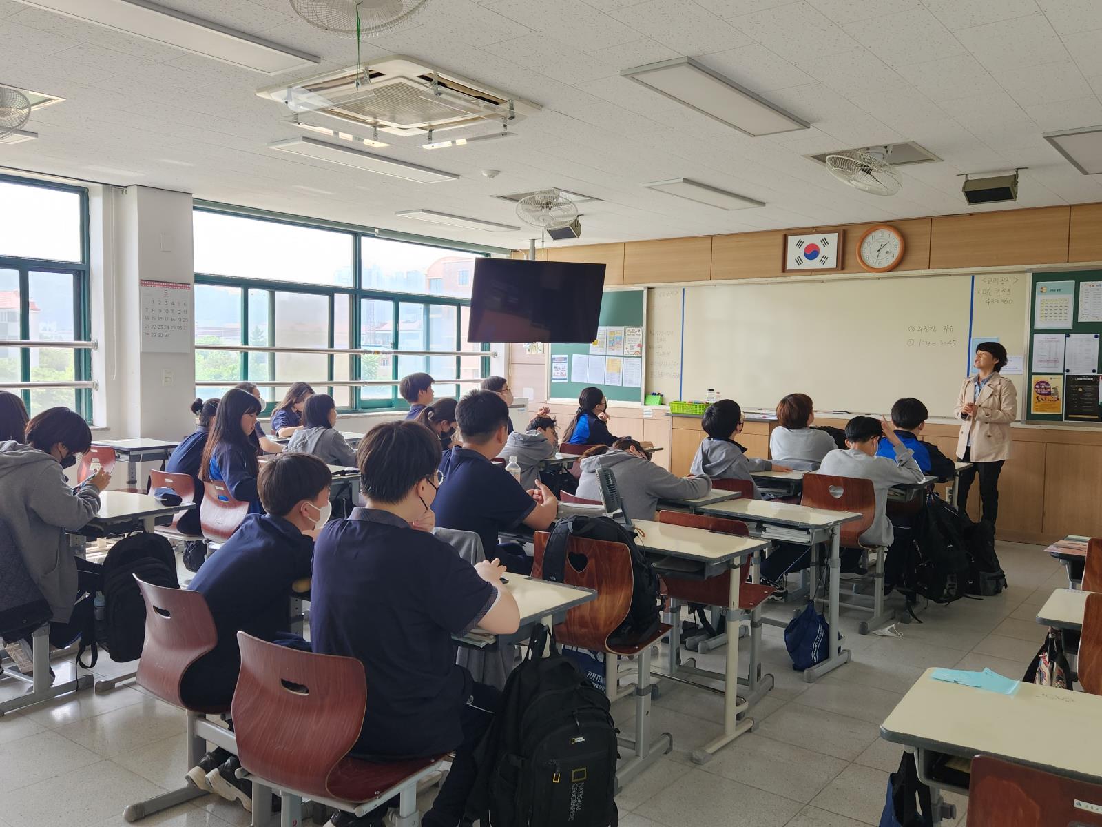 (연수구자원봉사센터) 청소년 자원봉사 실천학교 2회차 - 청량중학교 봉사동아리 ''''''''그린온''''''''의 1번째 이미지