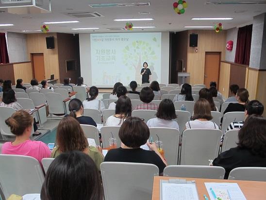 방문기초교육 실시-송원초등학교 어머니 폴리스 봉사단의 1번째 이미지