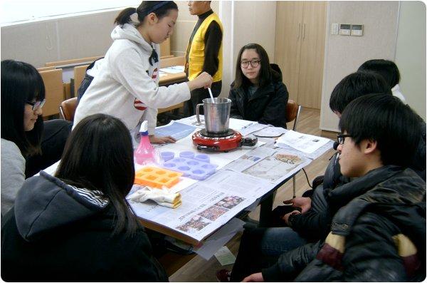 연수구 자원봉사학교 천연비누만들기의 2번째 이미지